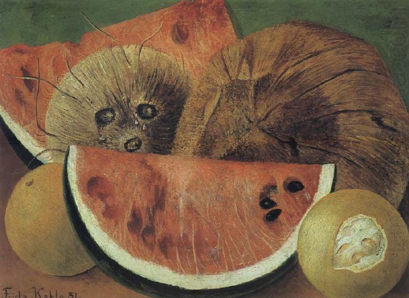 Frida Kahlo Coconuts china oil painting image